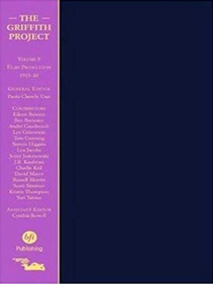 cover image of The Griffith Project, Volume 9